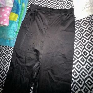 Satin jogger pants